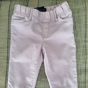 Gap kids size 7 lavender cropped jeggings